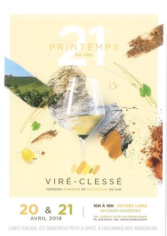 21 ème Printemps du Cru Viré-Clessé