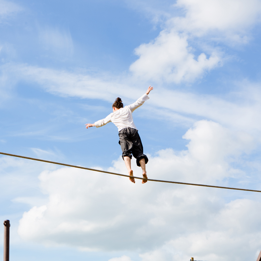 Trampoline à Alésia