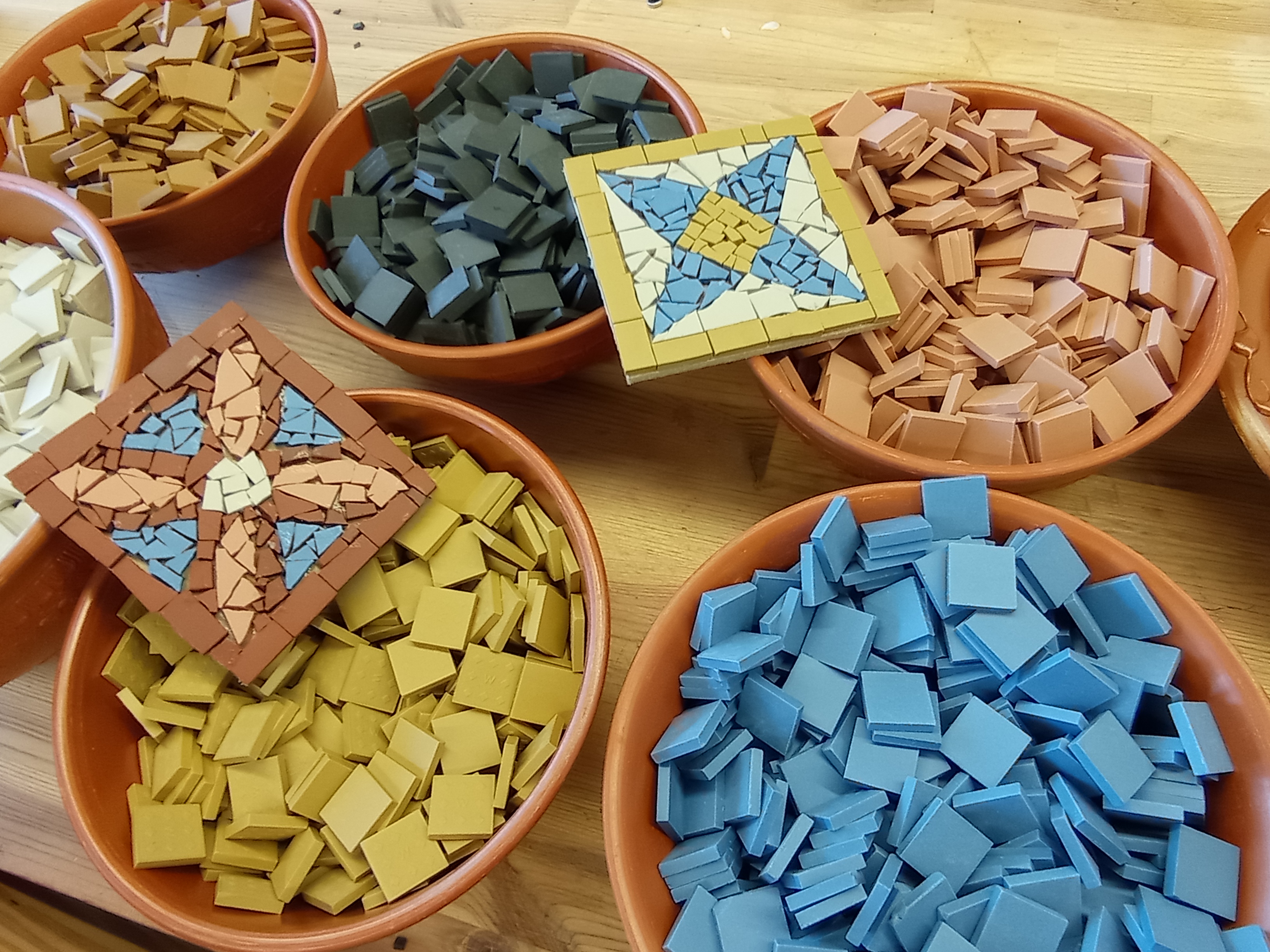 Atelier Mosaïque romaine