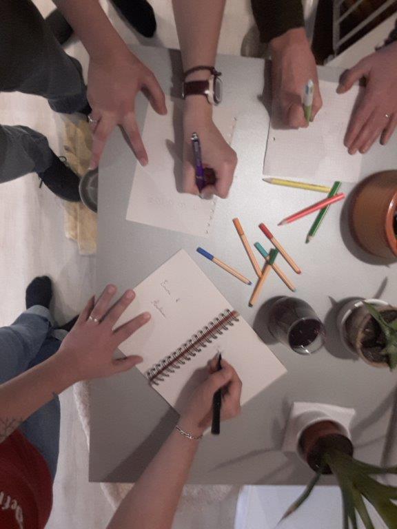 Atelier écriture entre amis