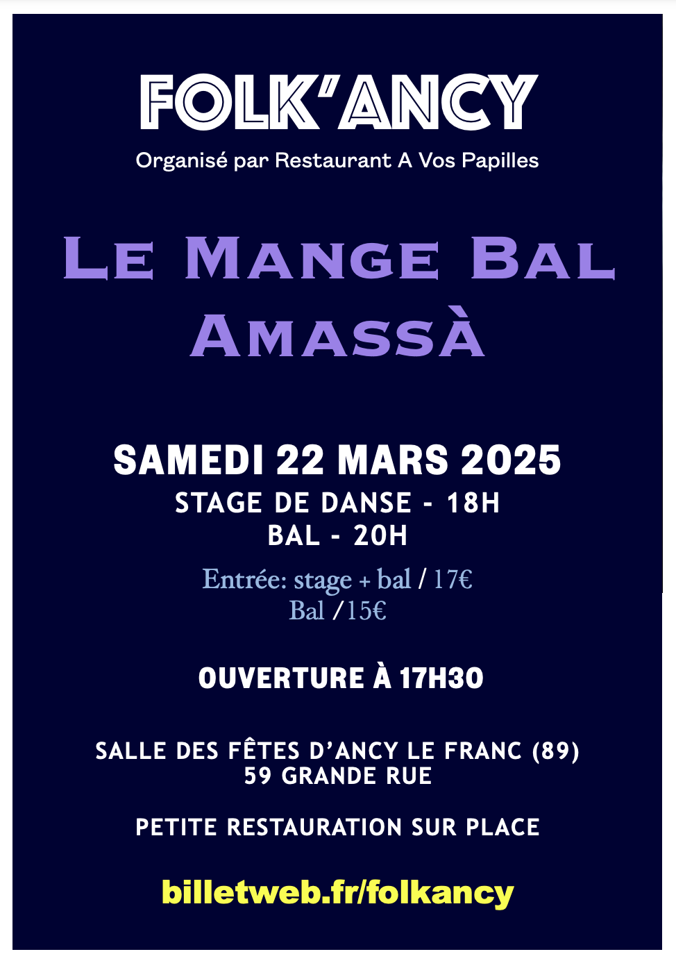 Bal Ancy-le-Franc