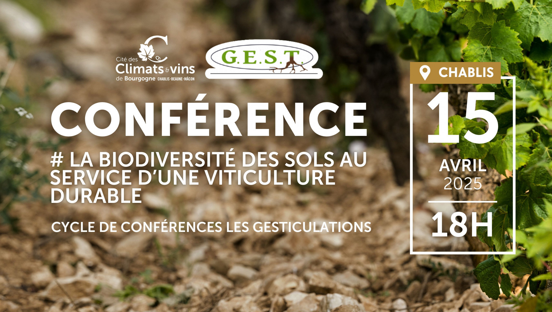 Conférence Chablis