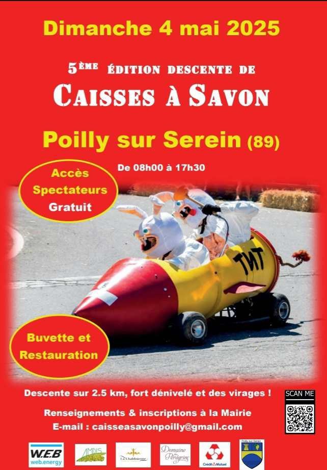 Course caisses à savon Poilly
