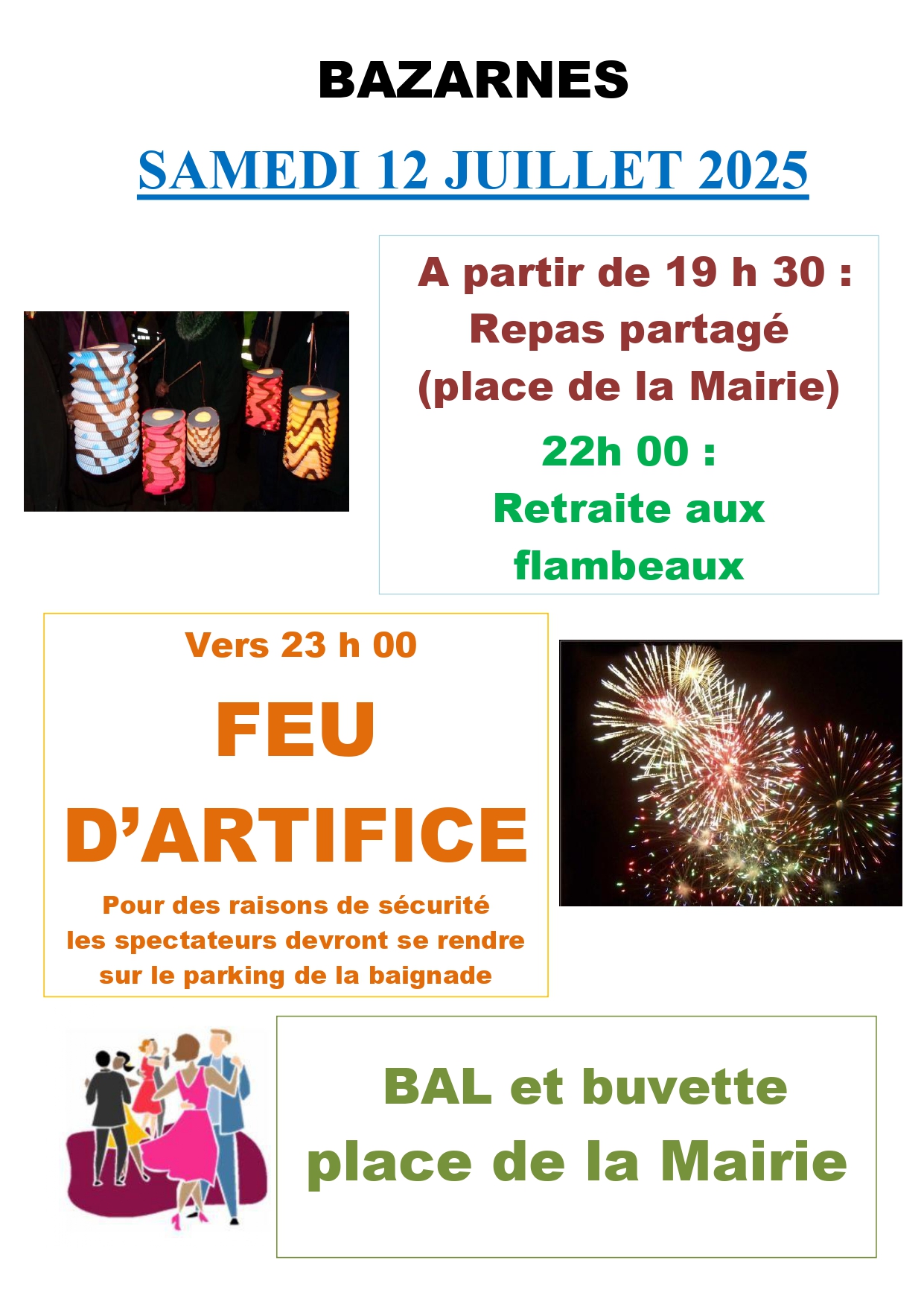 Fête nationale Bazarnes