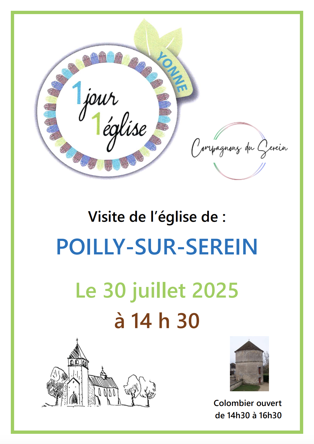 Un jour, Une église