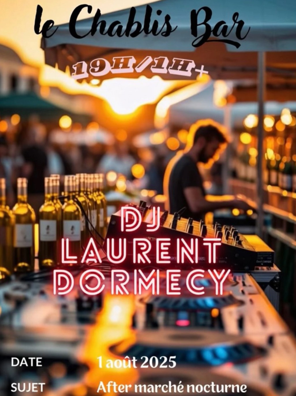 Dj set Chablis Bar