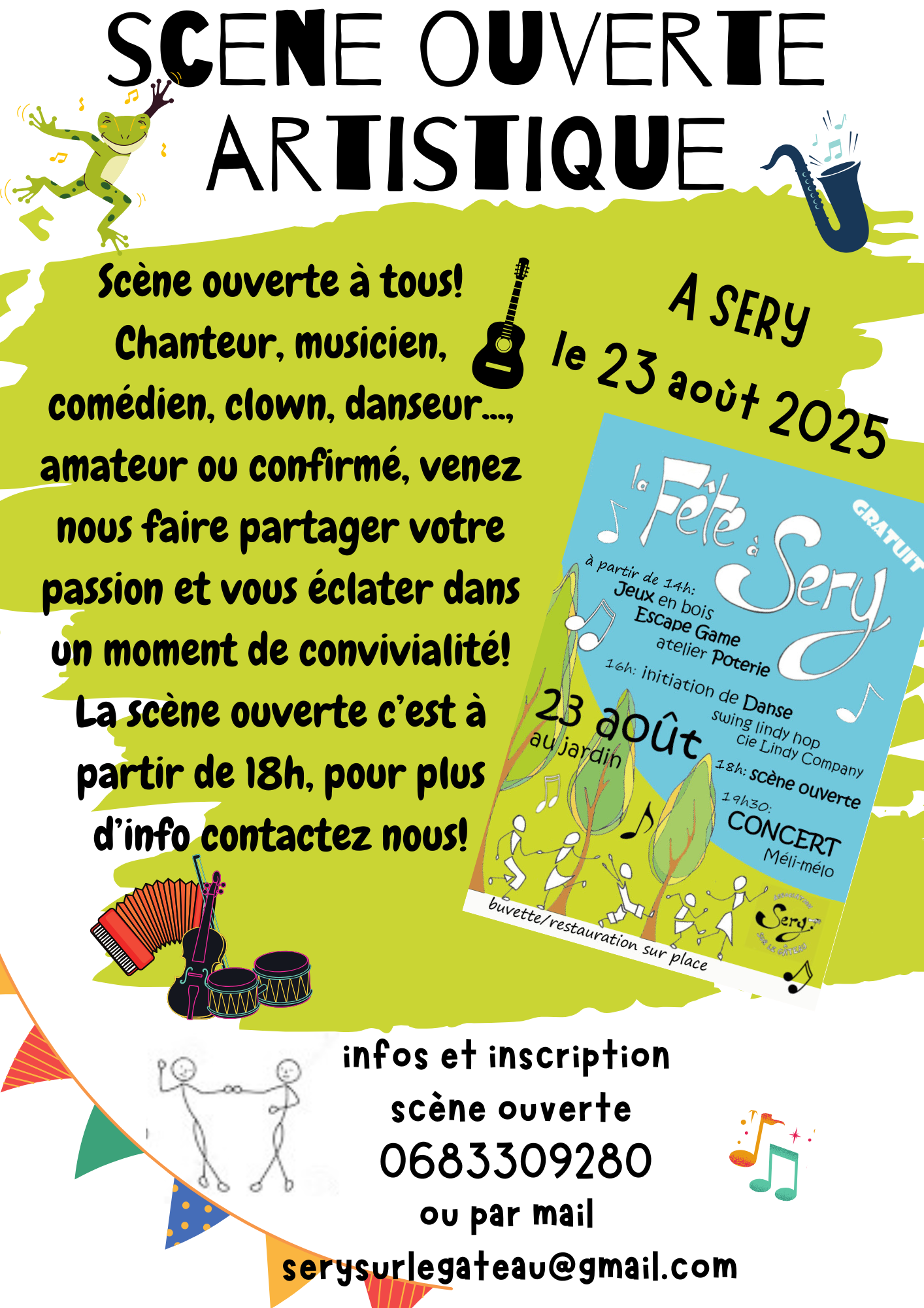 Scène ouverte Sery