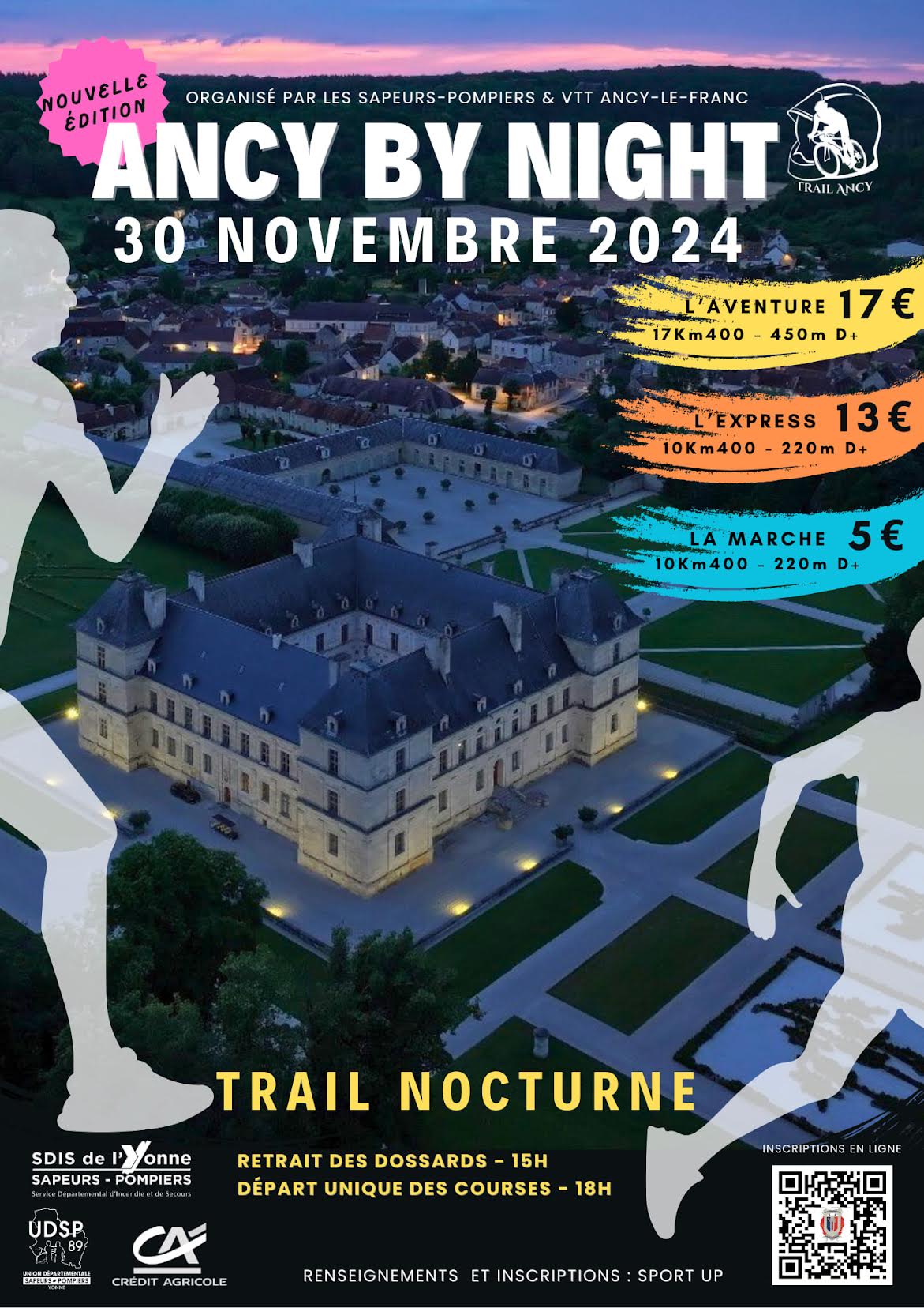 Trail nocturne Ancy