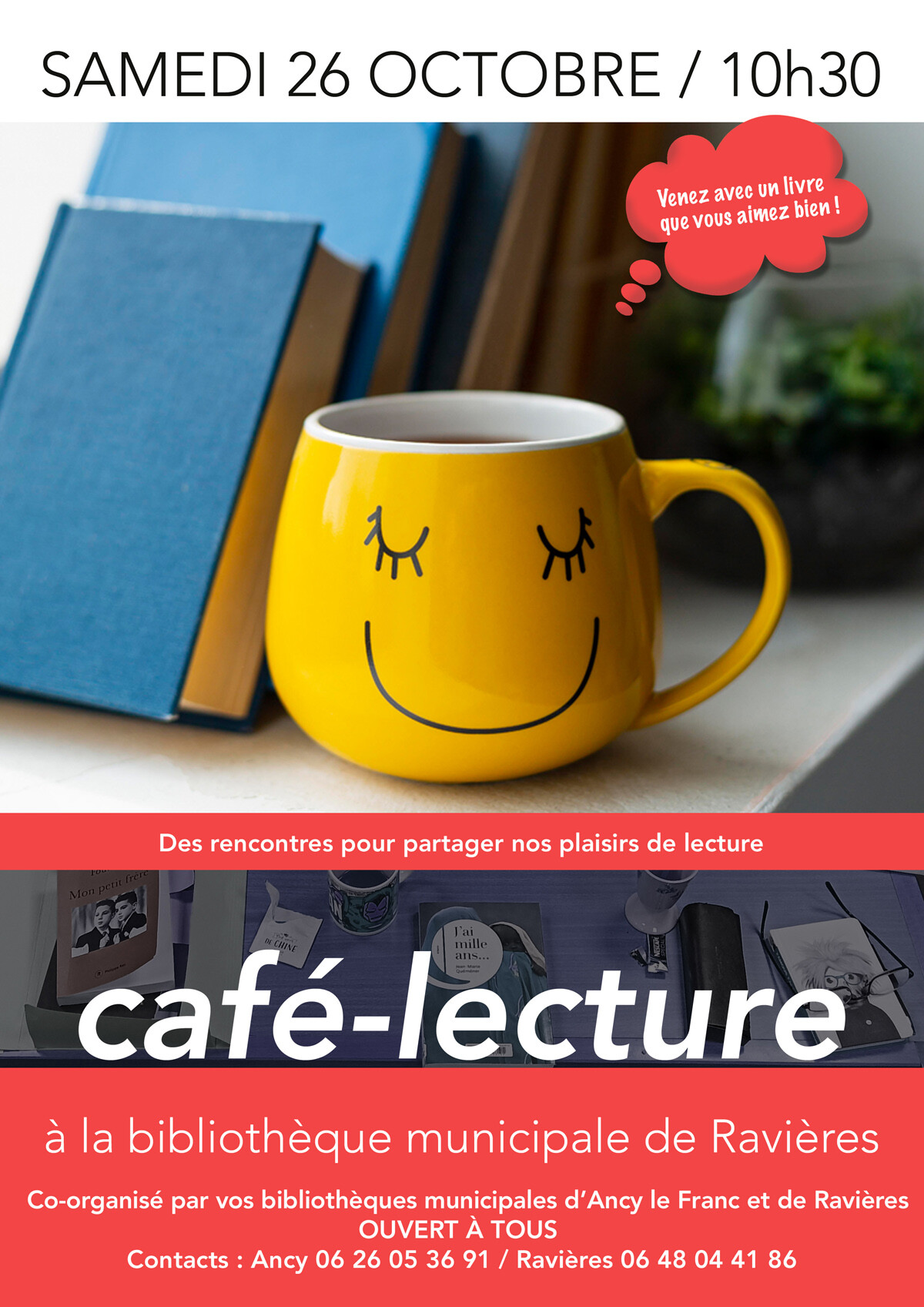 Café lecture Ravières