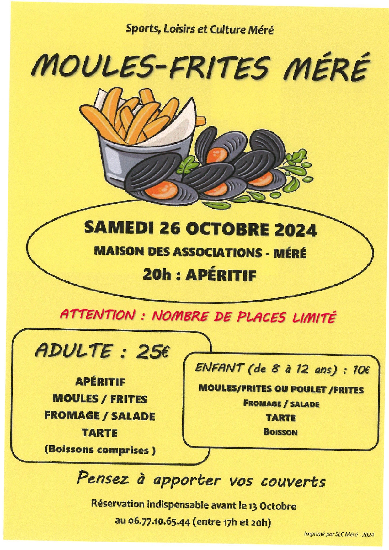 Moules frites Méré