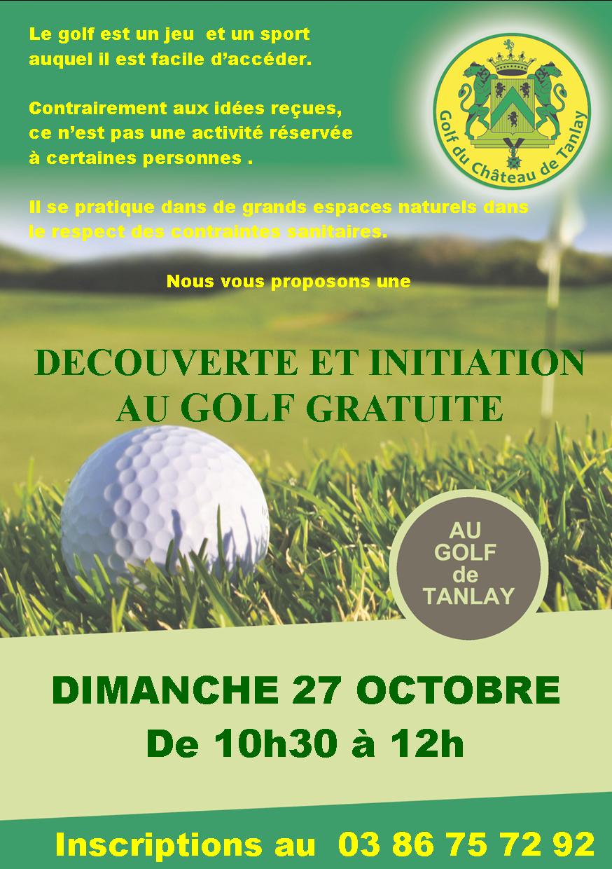 Découverte du golf
