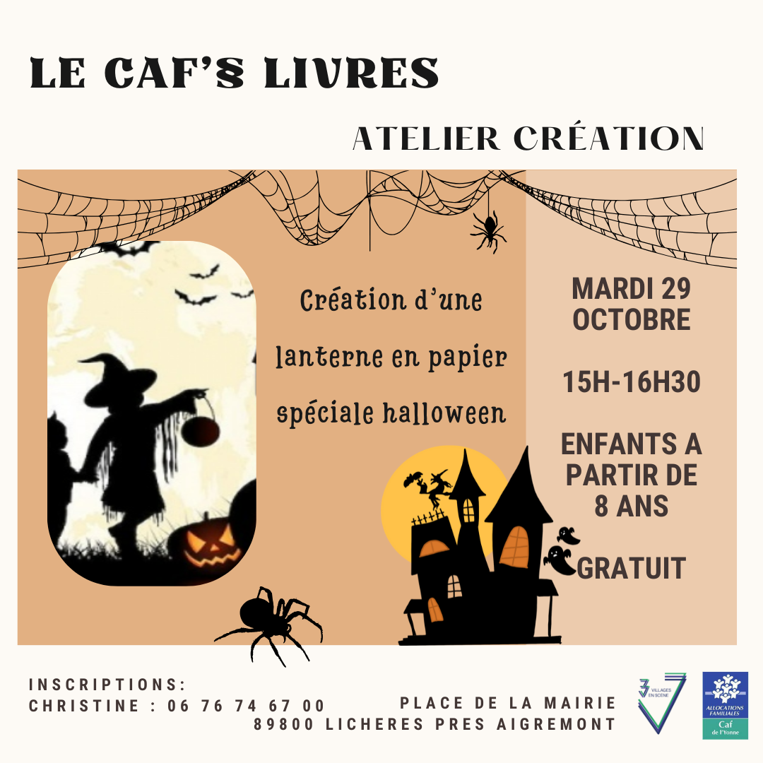 Création Halloween Lichères près Aigremont