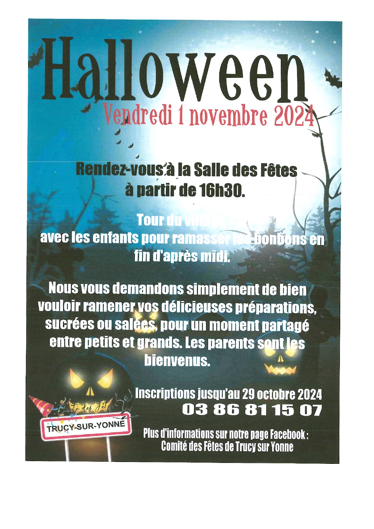 Halloween Trucy sur Yonne