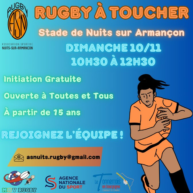 Rugby à toucher Nuits sur Armancon