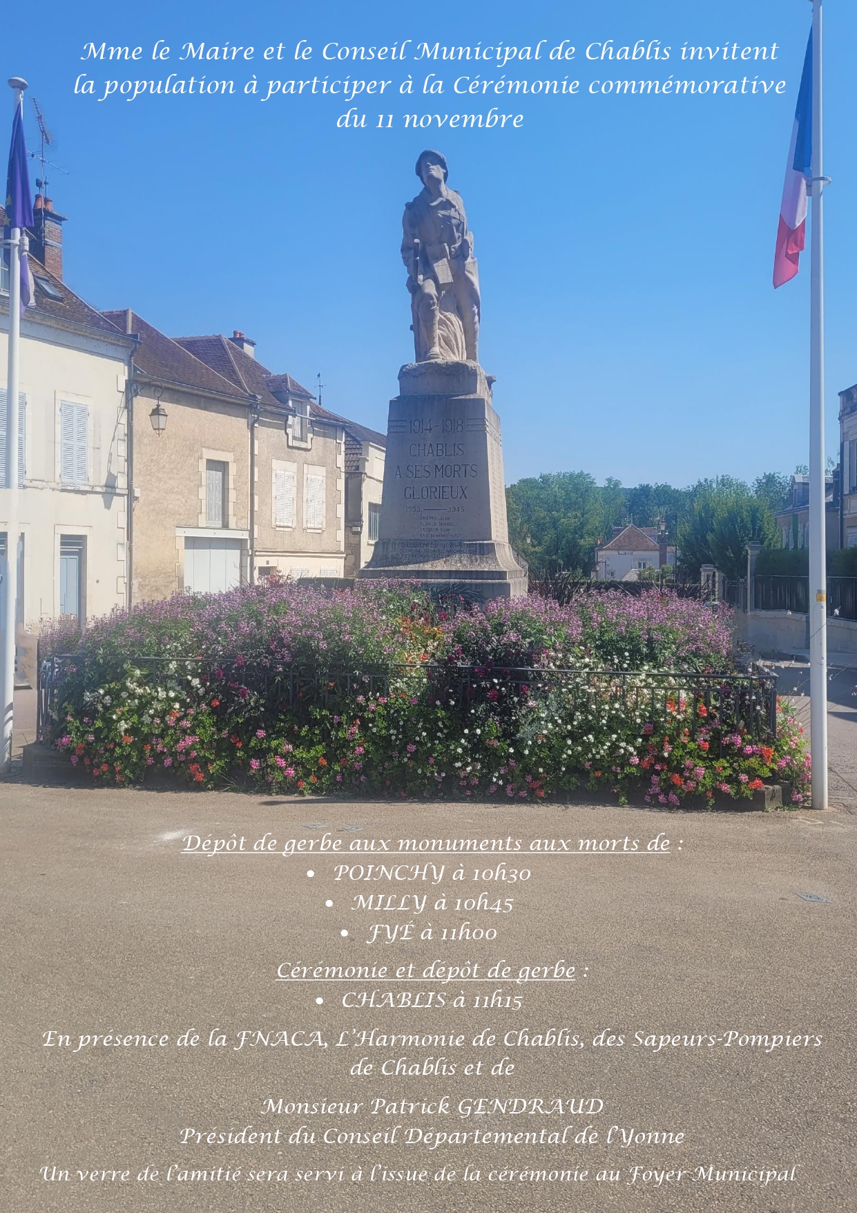 Commémoration Chablis