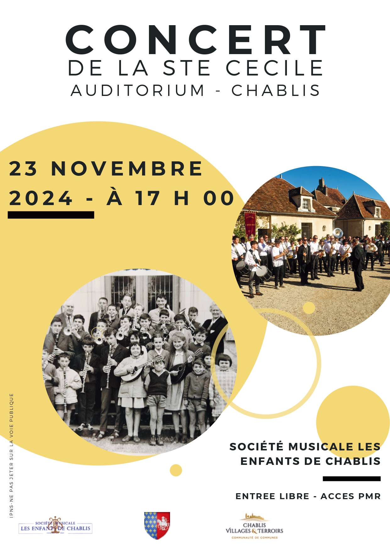 Concert Ste Cecile Chablis