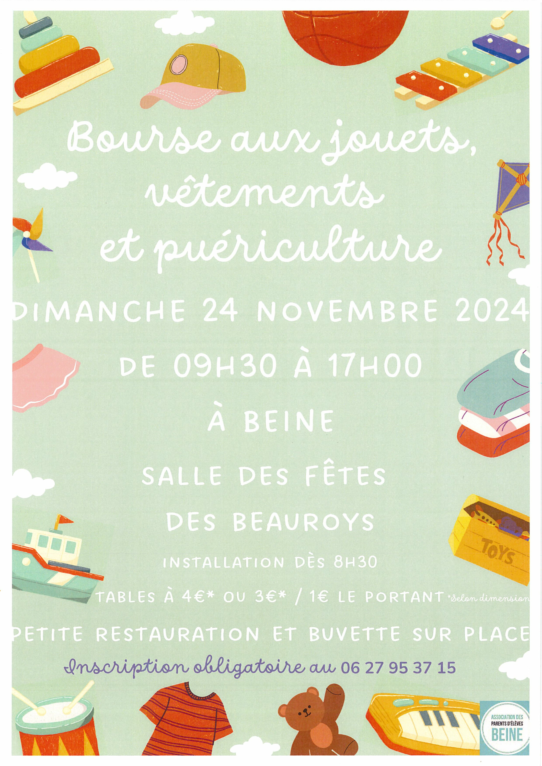 Bourse vetements Beine