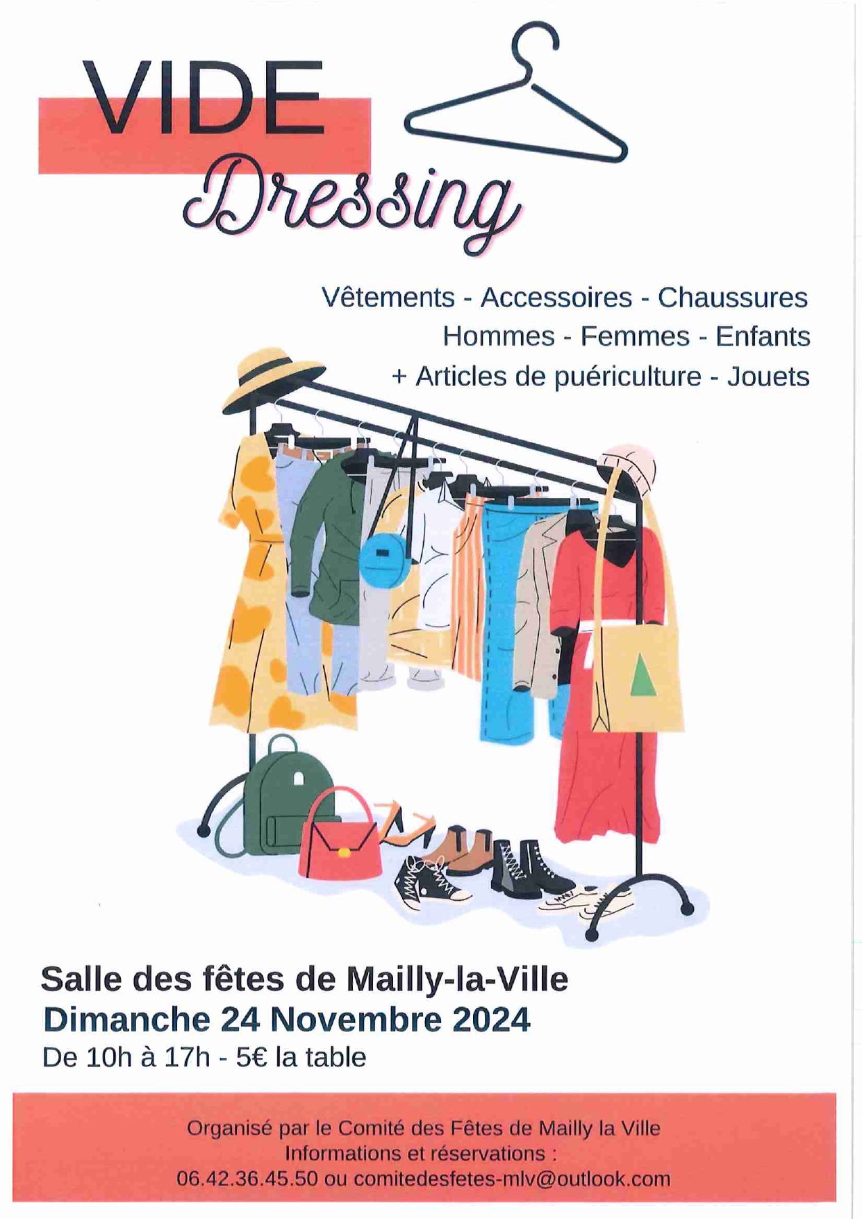 Vide dressing Mailly-la-Ville