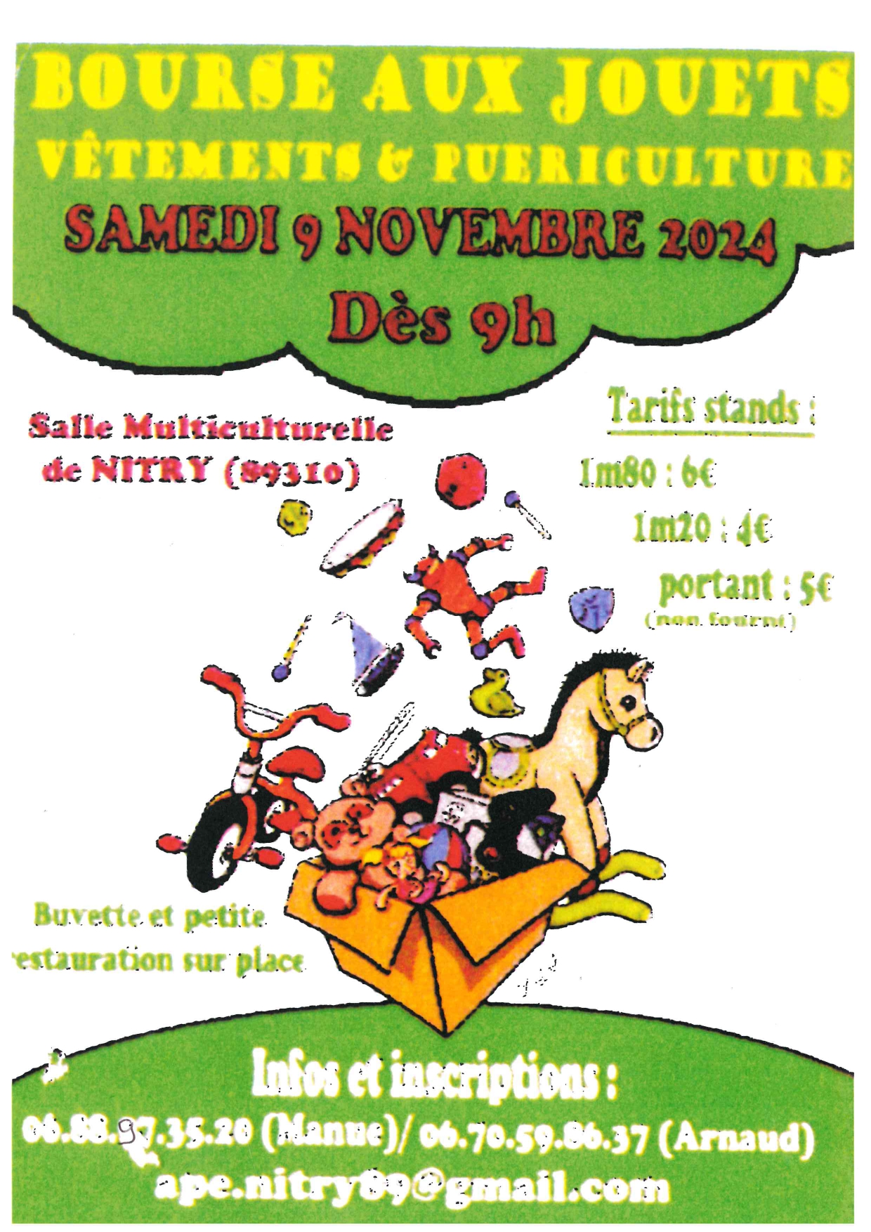 Bourse aux jouets Nitry