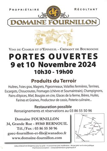 Portes ouvertes au Domaine Fournillon