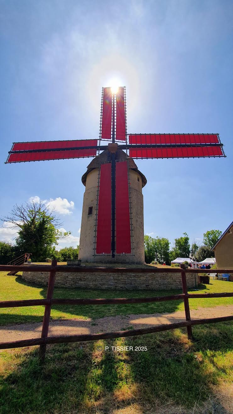 Visite du moulin à vent "Les éventées"