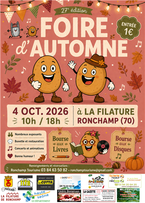 27ème Foire d'Automne à Ronchamp