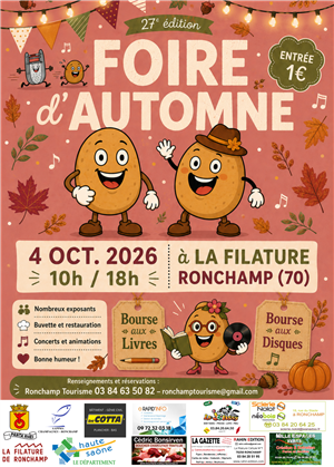 27ème Foire d'Automne à Ronchamp