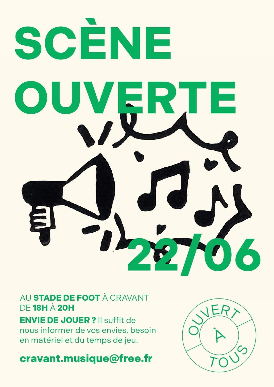 Scène ouverte Cravant