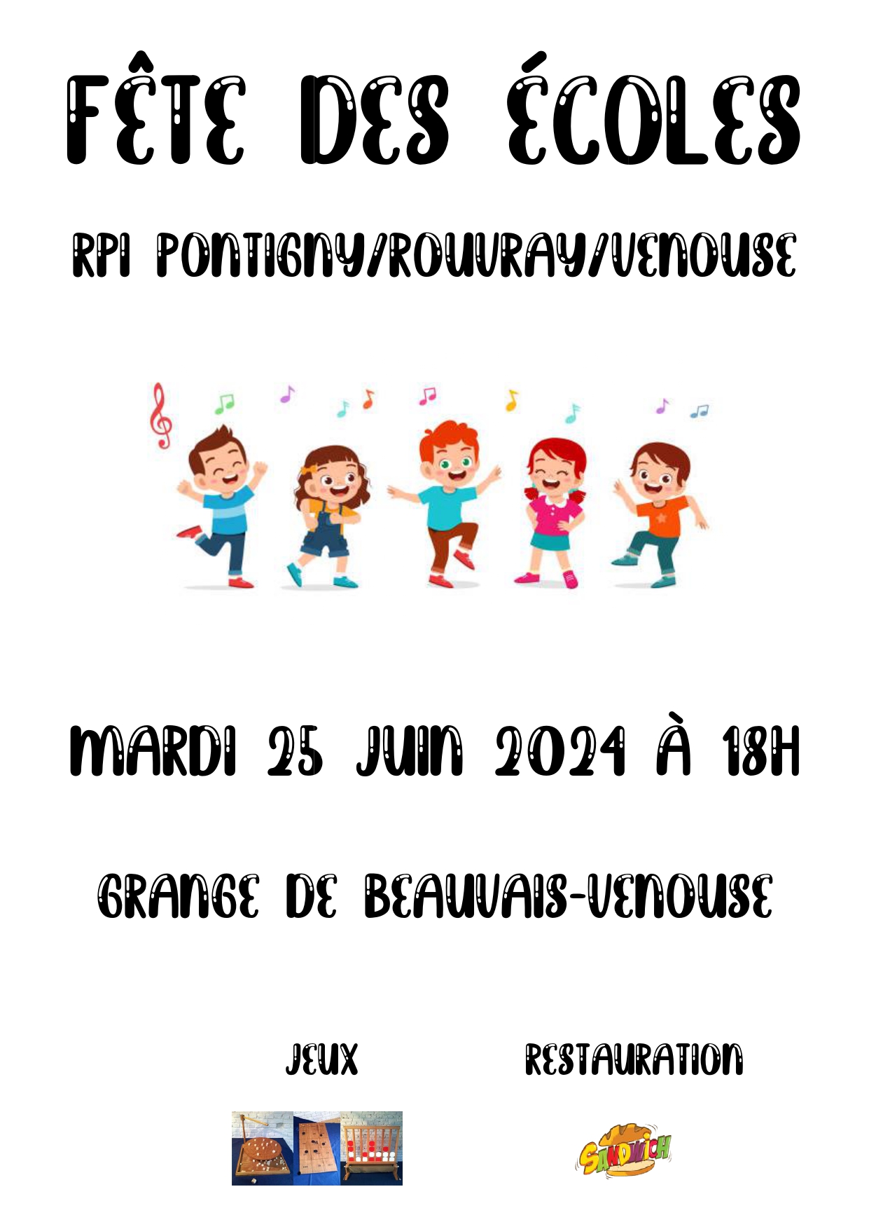 (6) Juin 25 - Fête des écoles Venouse