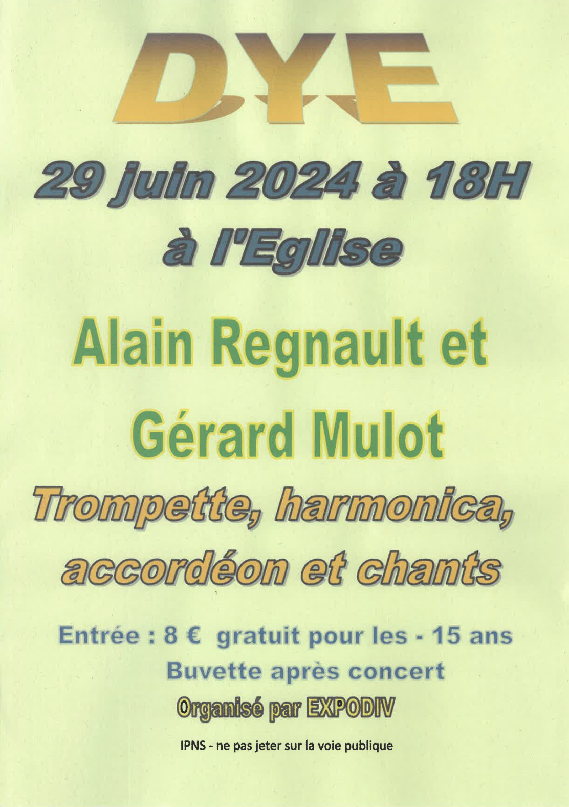 Concert Dyé