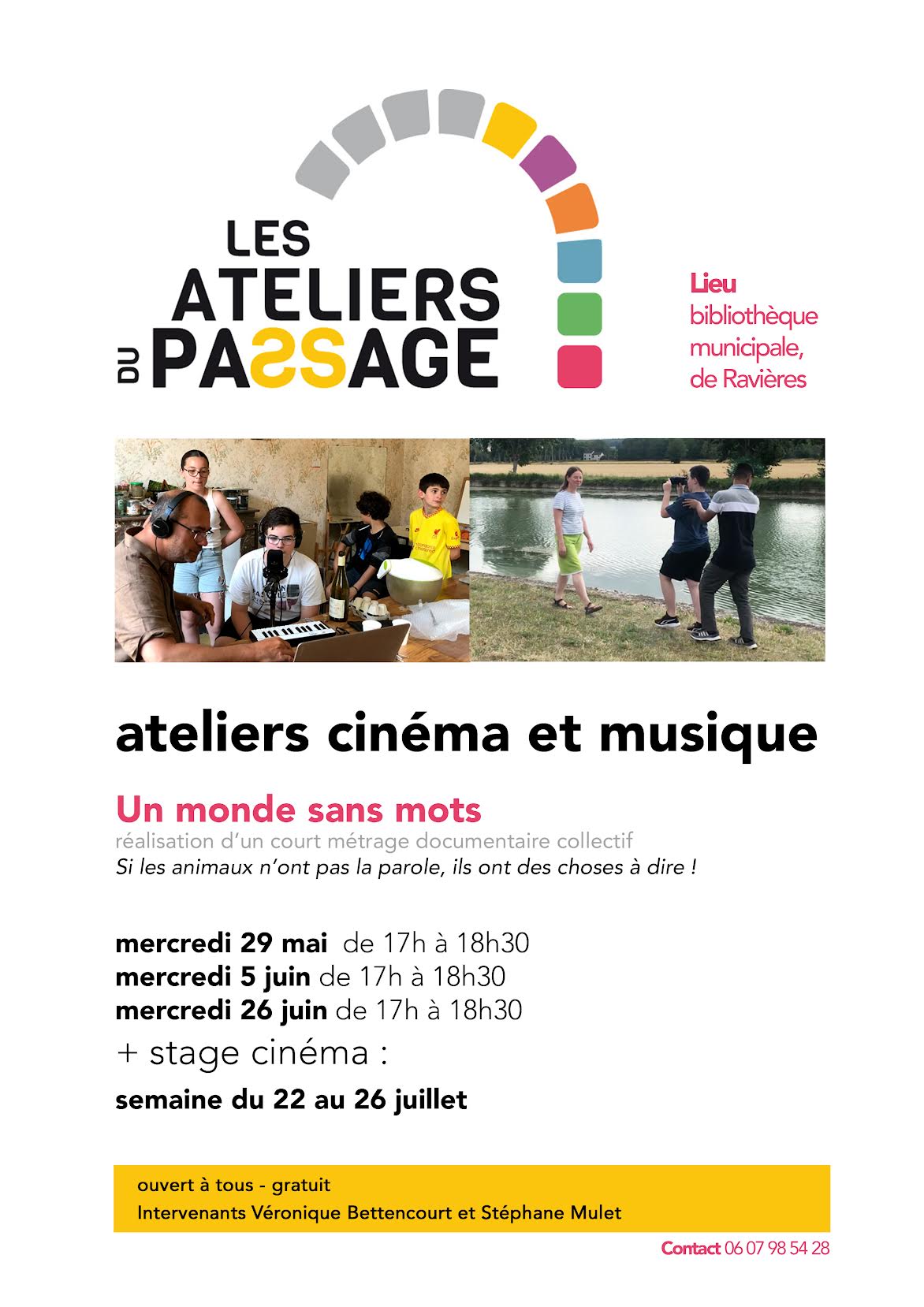ATELIERS CINÉMA ET MUSIQUE