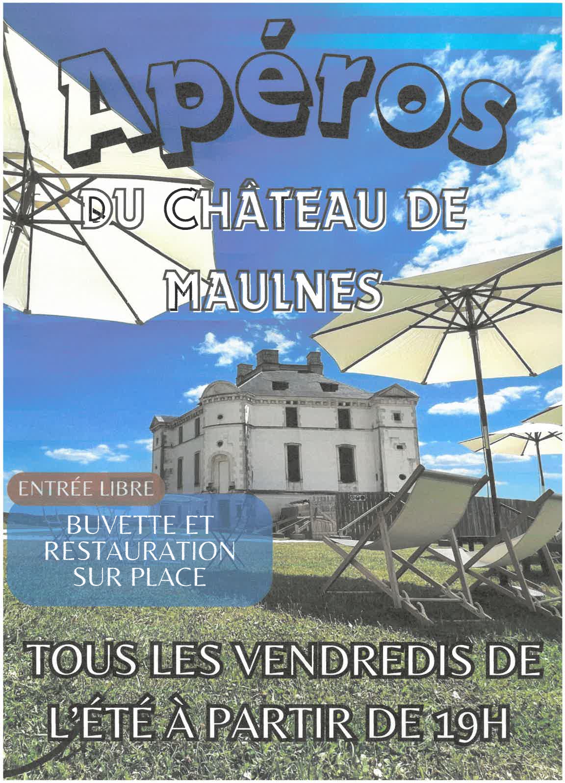 APÉROS DU CHÂTEAU DE MAULNES
