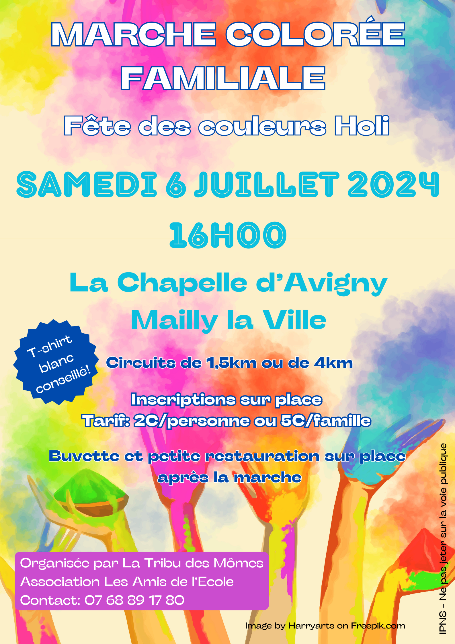 Marche colorée Mailly-la-Ville