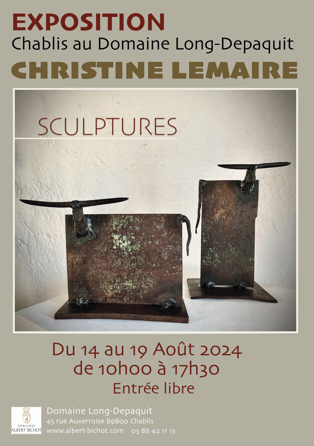 (8) Aout 14 au 19 - Expo Long-Depaquit Chablis