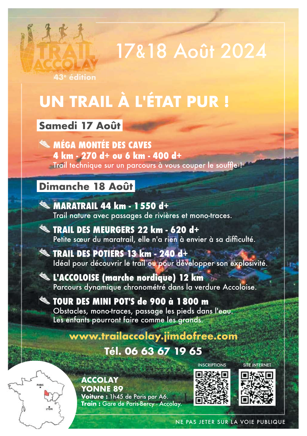 (8) Aout 17 & 18 - Trail Accolay