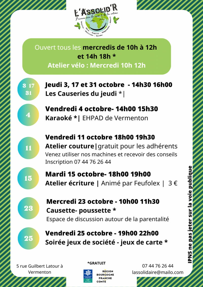 Animations Assolid'R Vermenton