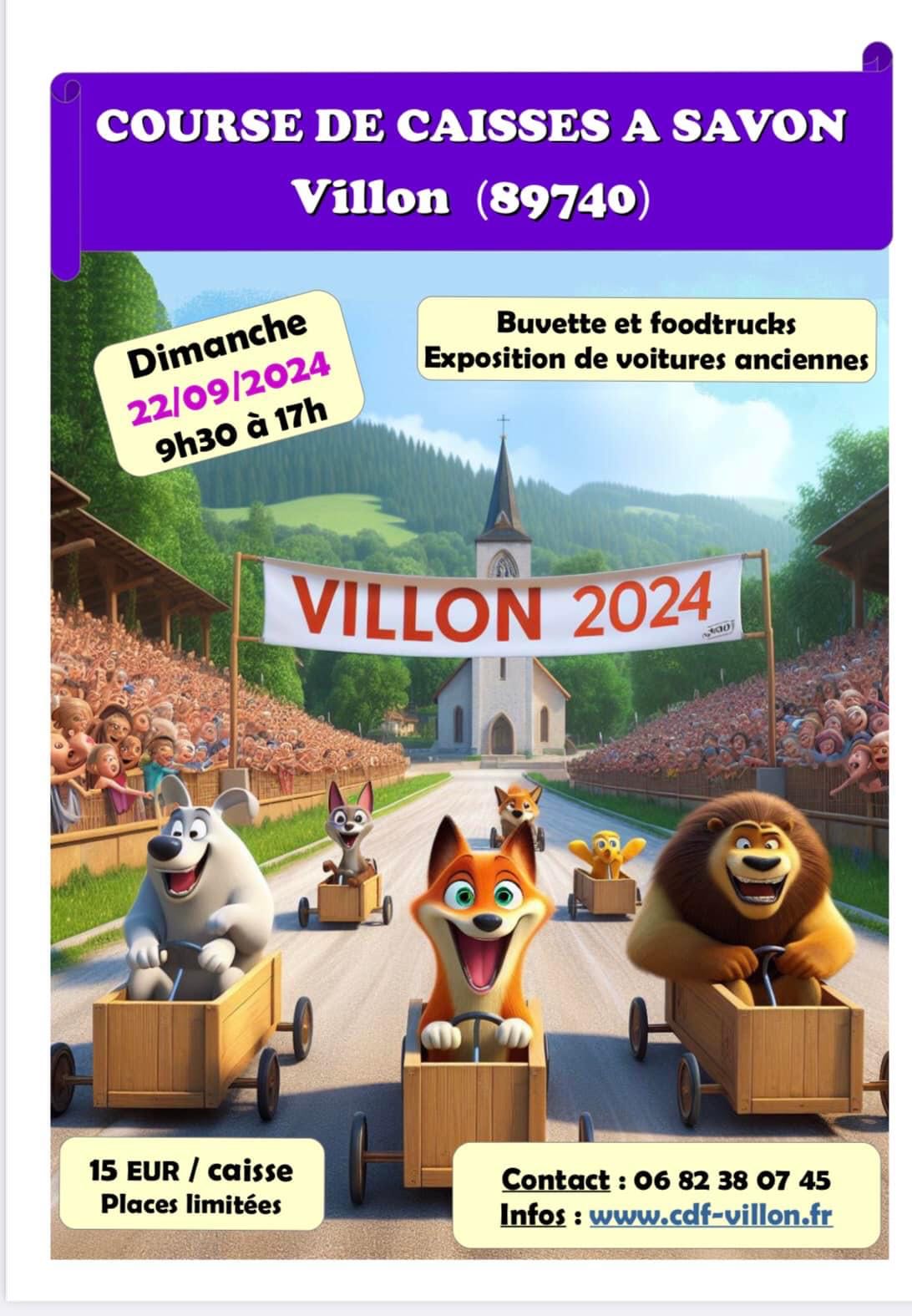 COURSE DE CAISSES À SAVON