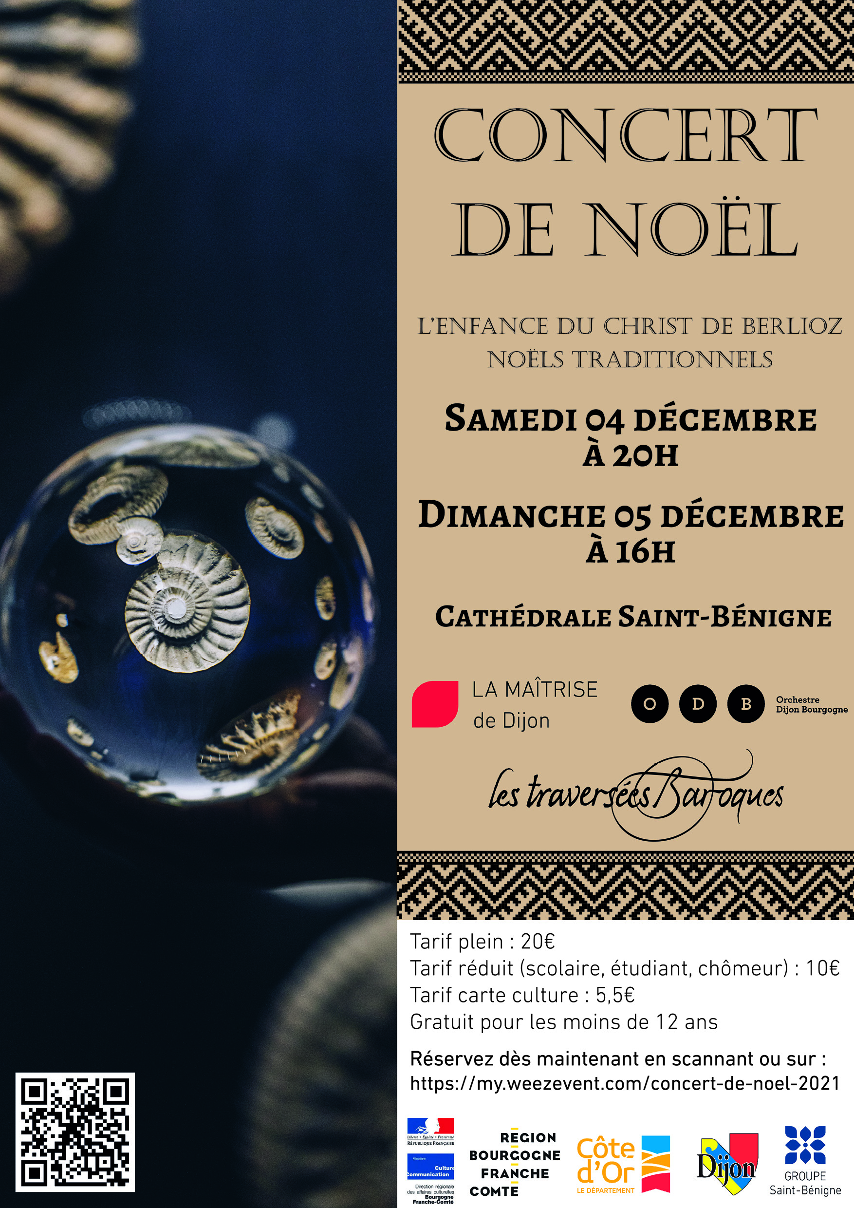  Affiche Concert de Noël