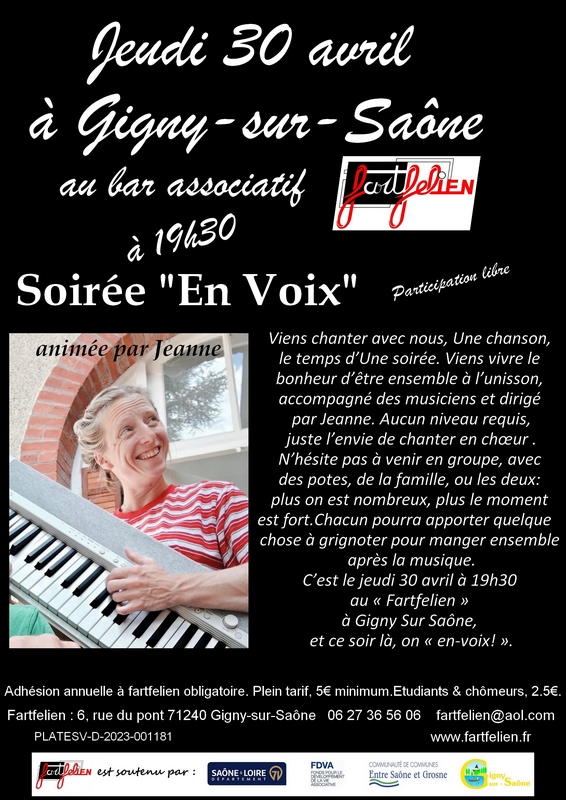 Soiré "En Voix"