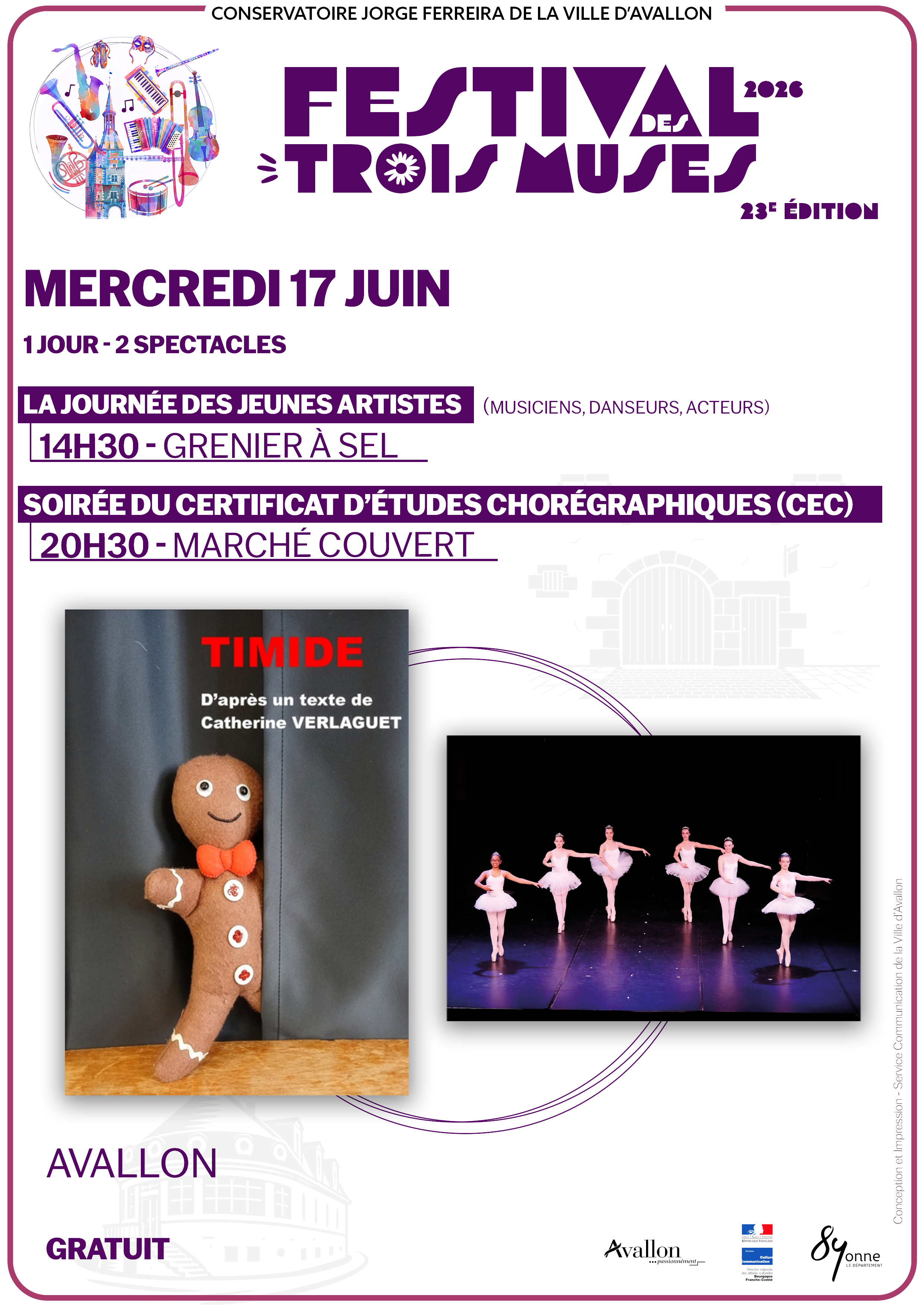 #FDTM - Soirée du Certificat d'Études Chorégraphiques (CEC)