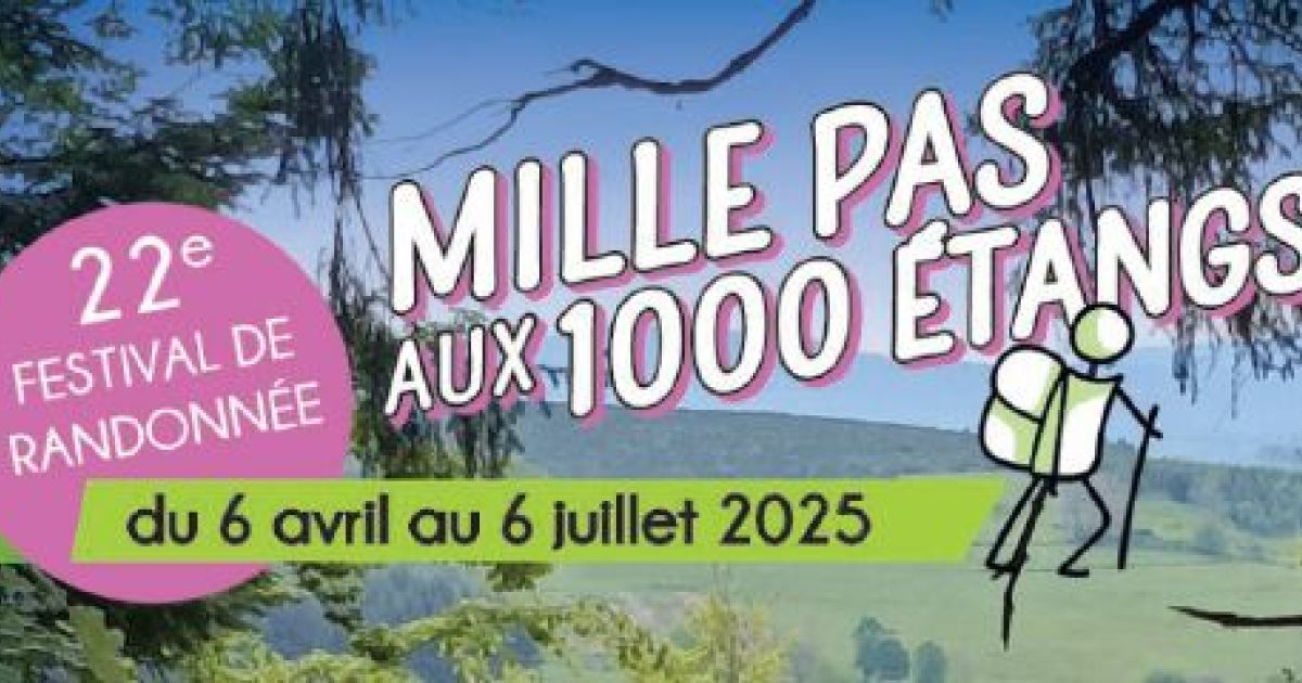 mille pas aux 1000 etangs 