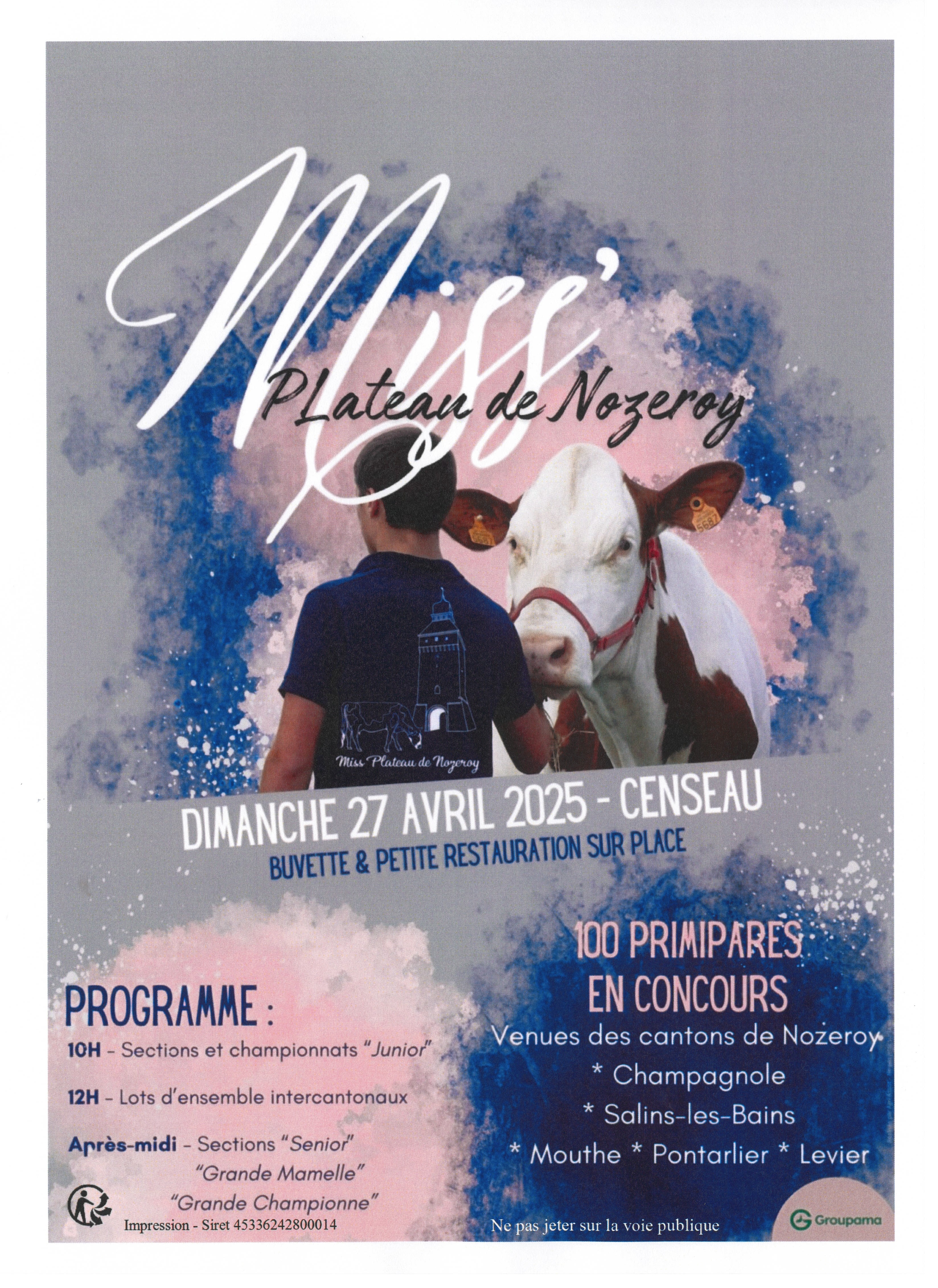Miss Plateau de Nozeroy