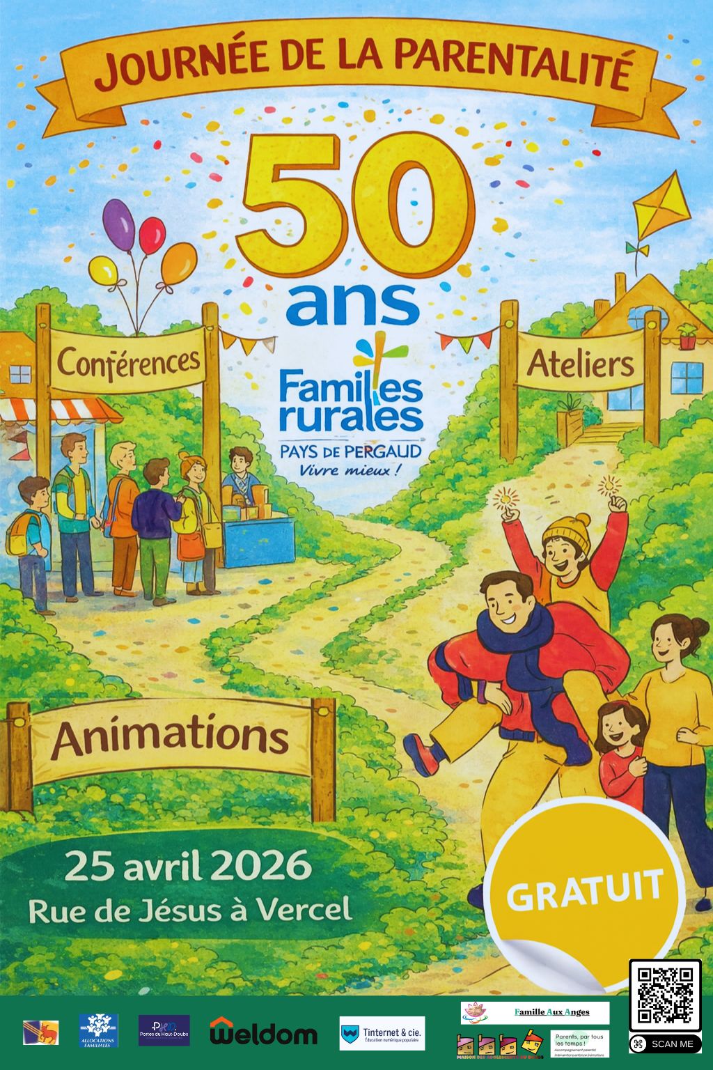 50 ans Familles Rurales Pays de Pergaud 