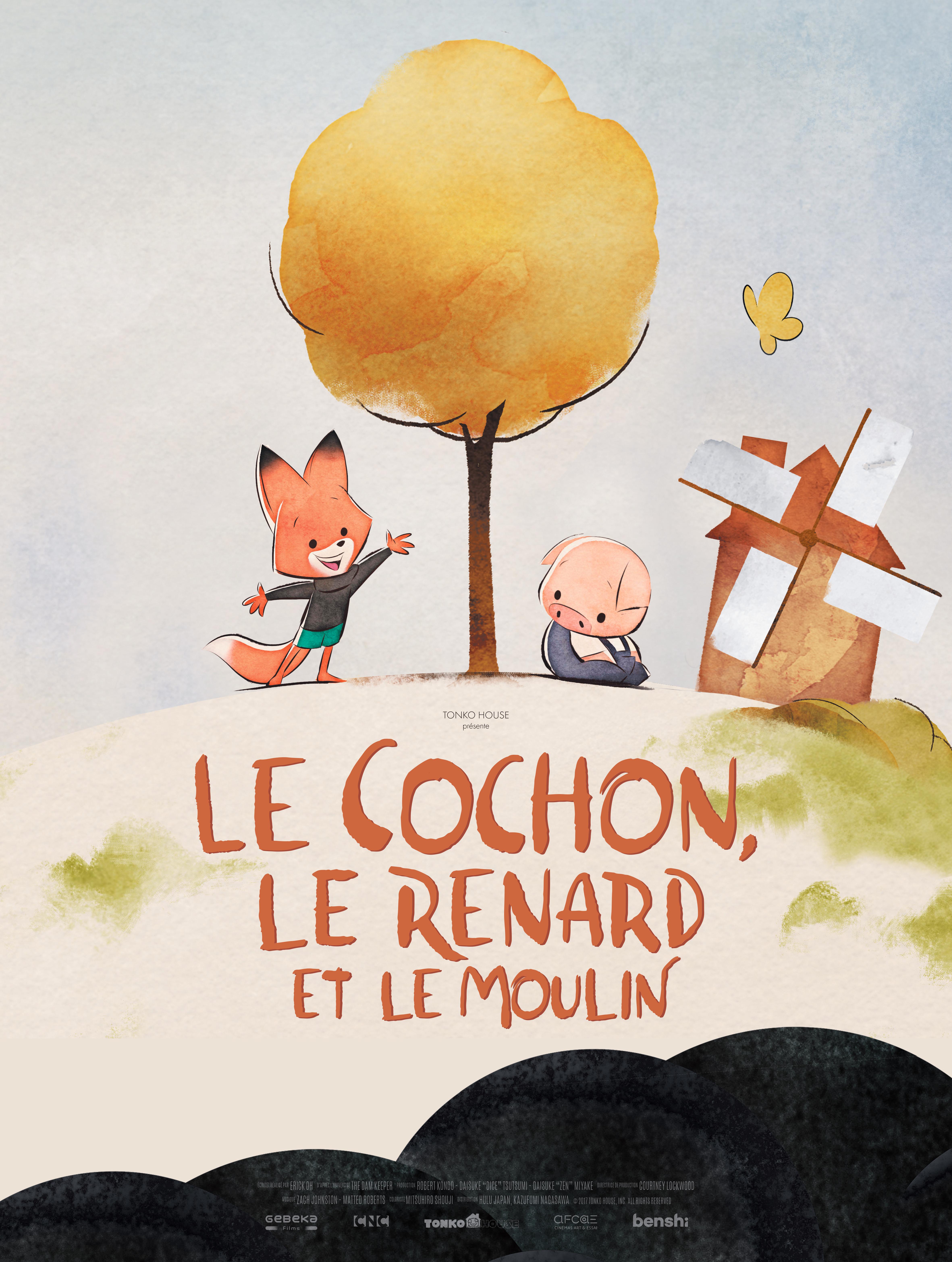 Ciné Pyjama : le cochon, le renard et le moulin