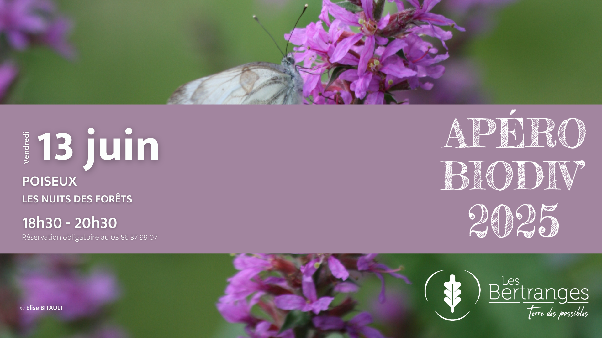 Apéro Biodiv #1 • 13 juin • Poiseux