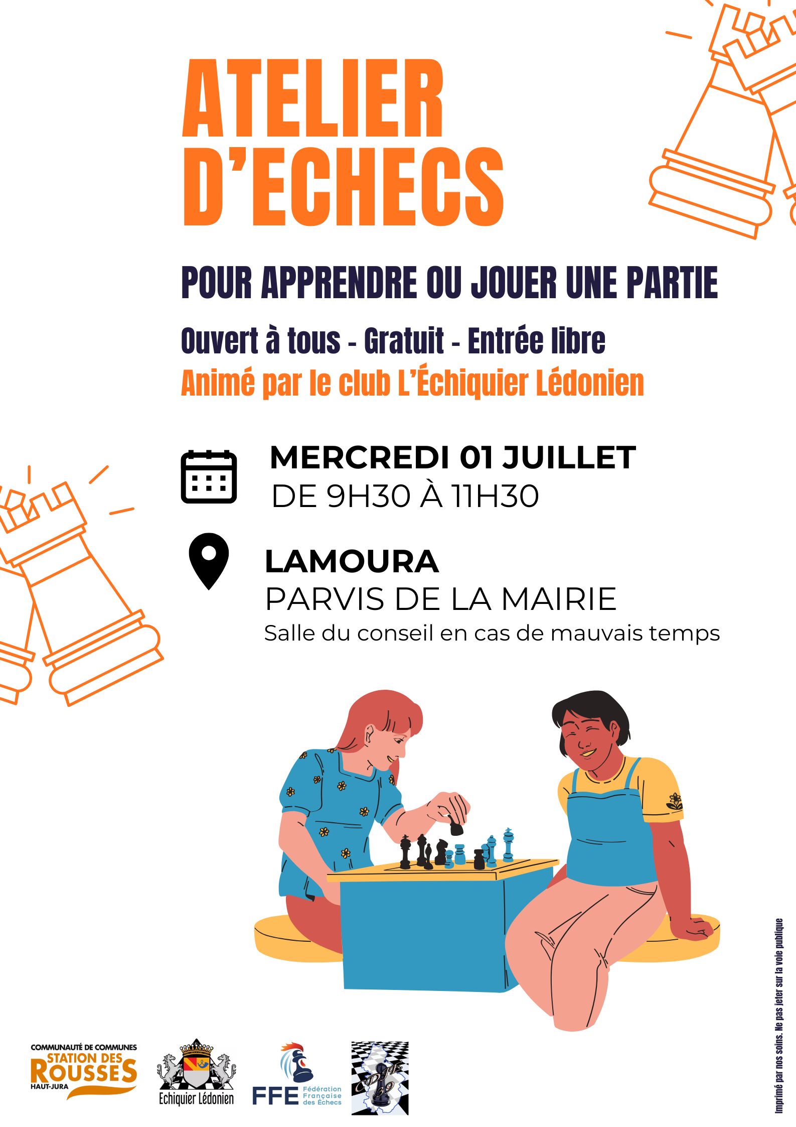 Atelier d'échecs