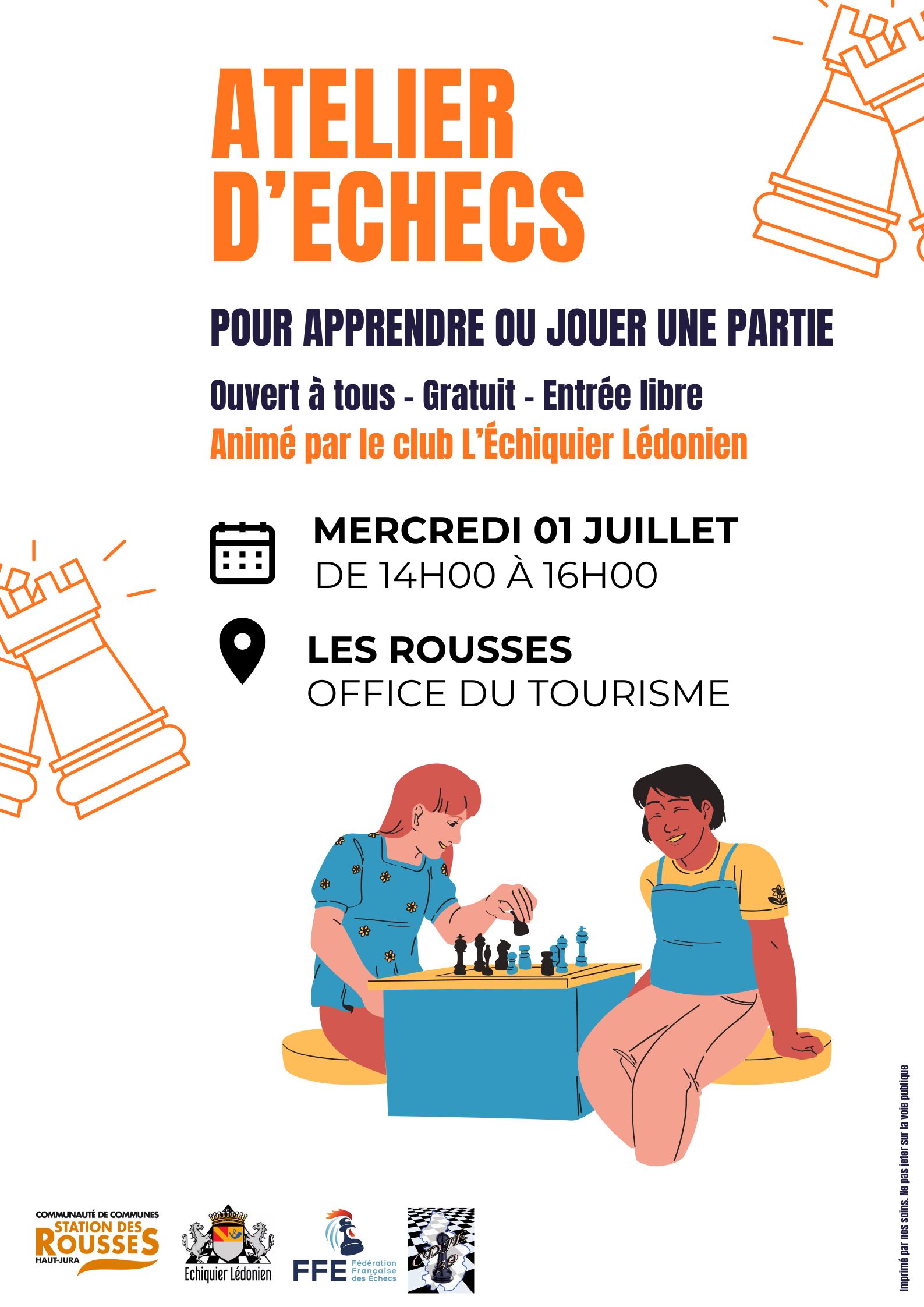 Atelier d'échecs