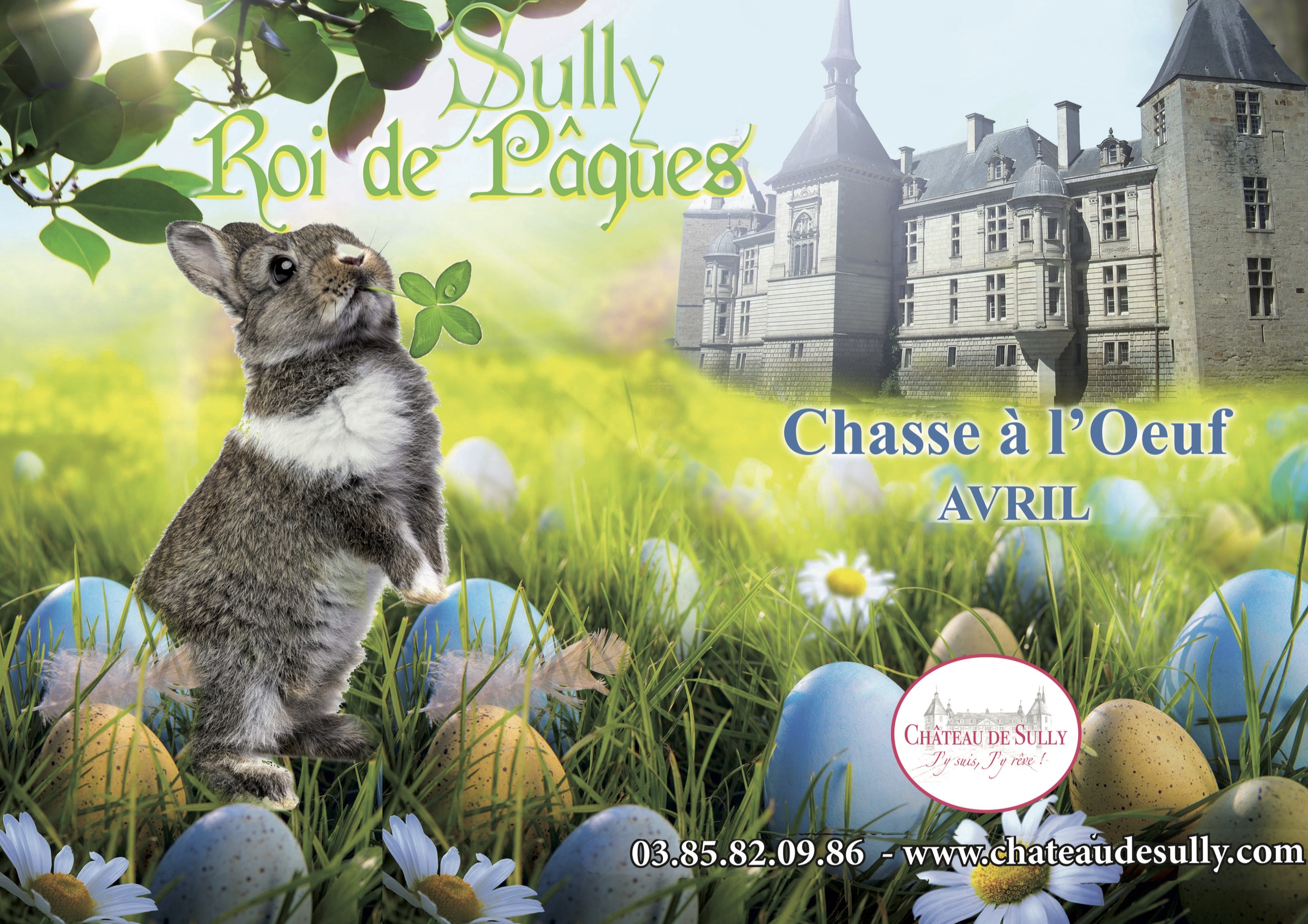 Chasse aux oeufs à Sully