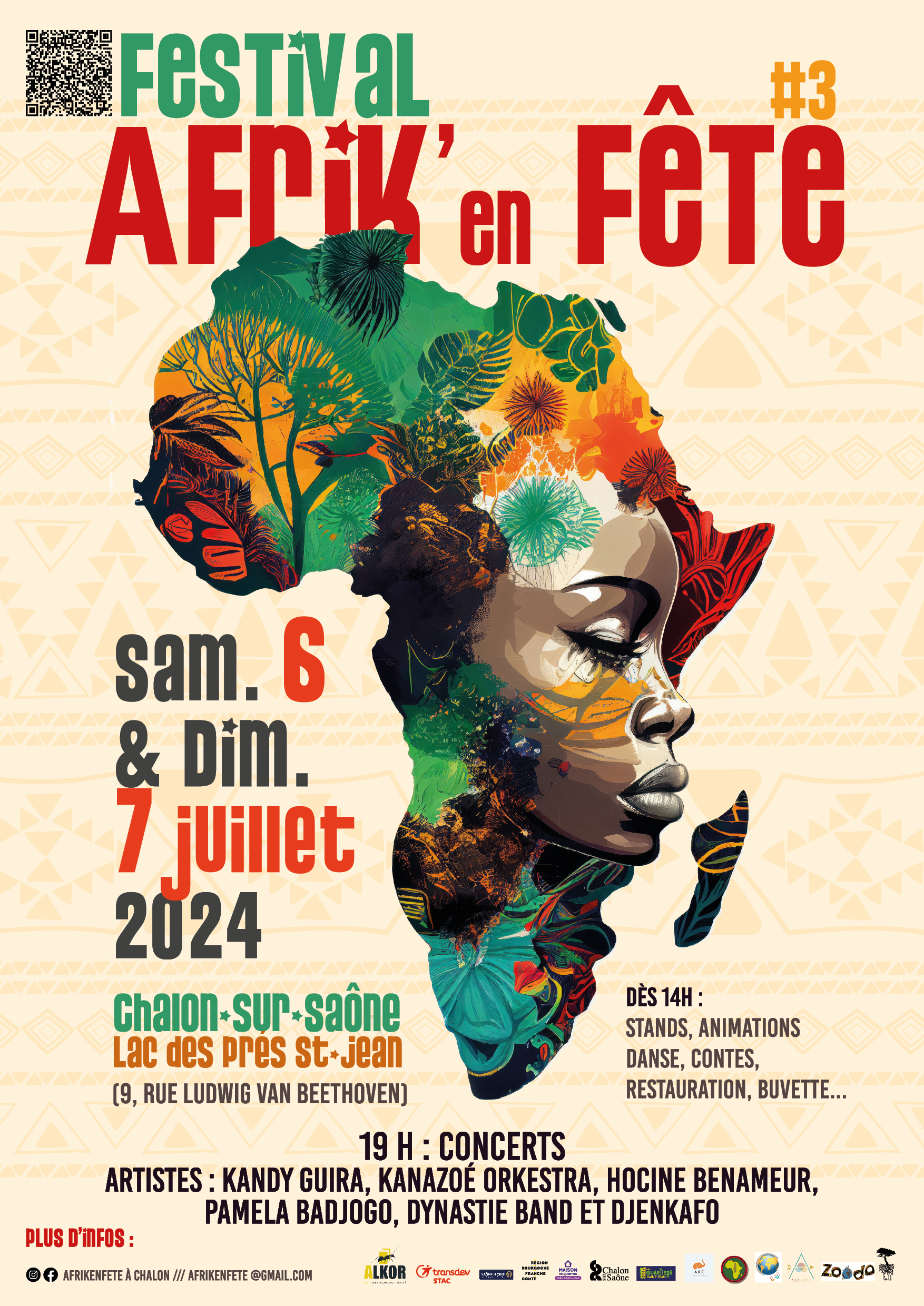affiche officielle festival AKF 2024