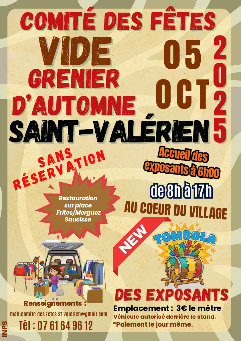 05.10-Vide-greniers Saint-Valérien